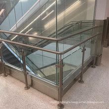 Modern style handrail bracket glass handrail